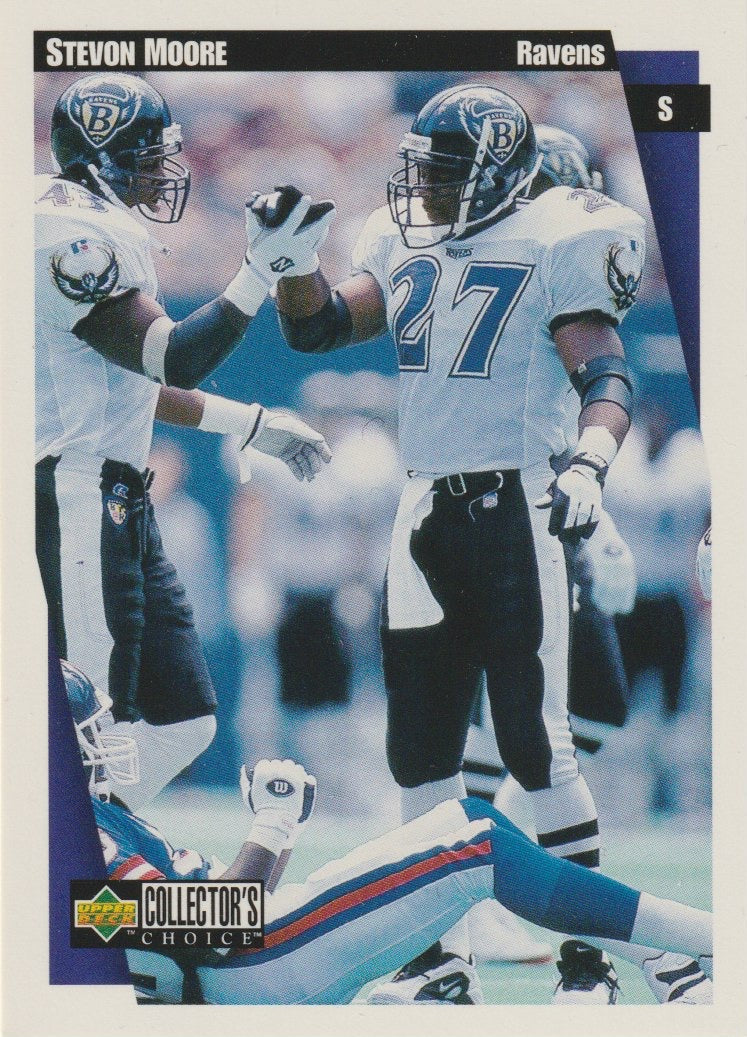 NFL 1997 Collector's Choice - No 264 - Stevon Moore