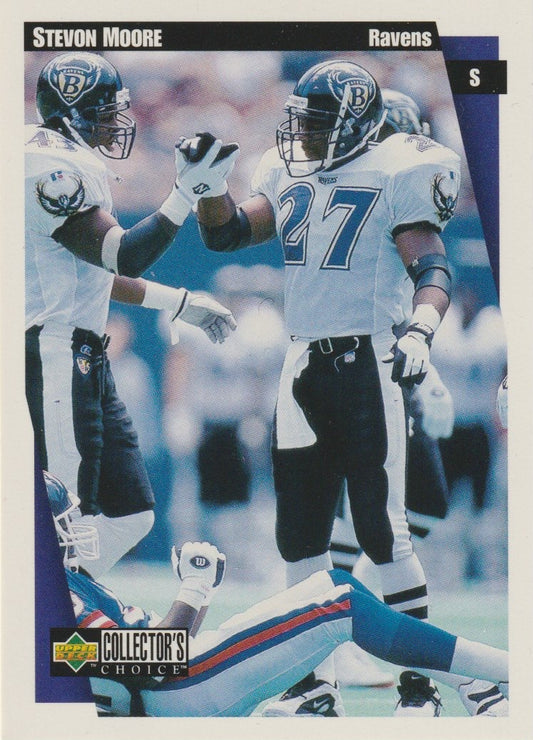 NFL 1997 Collector's Choice - No 264 - Stevon Moore