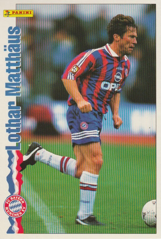 Soccer - autograph card - Lothar Matthäus