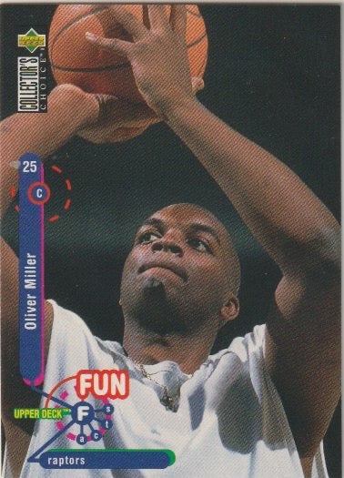 NBA 1995-96 Collector's Choice International German I - No 191 - Oliver Miller