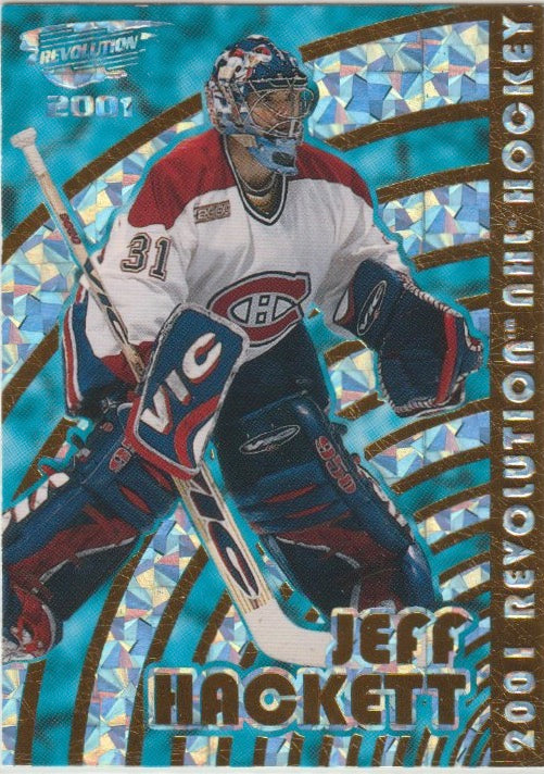 NHL 2000-01 Revolution - No 75 - Jeff Hackett