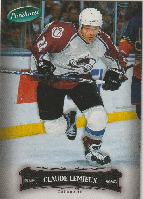 NHL 2006-07 Parkhurst - No 115 - Claude Lemieux