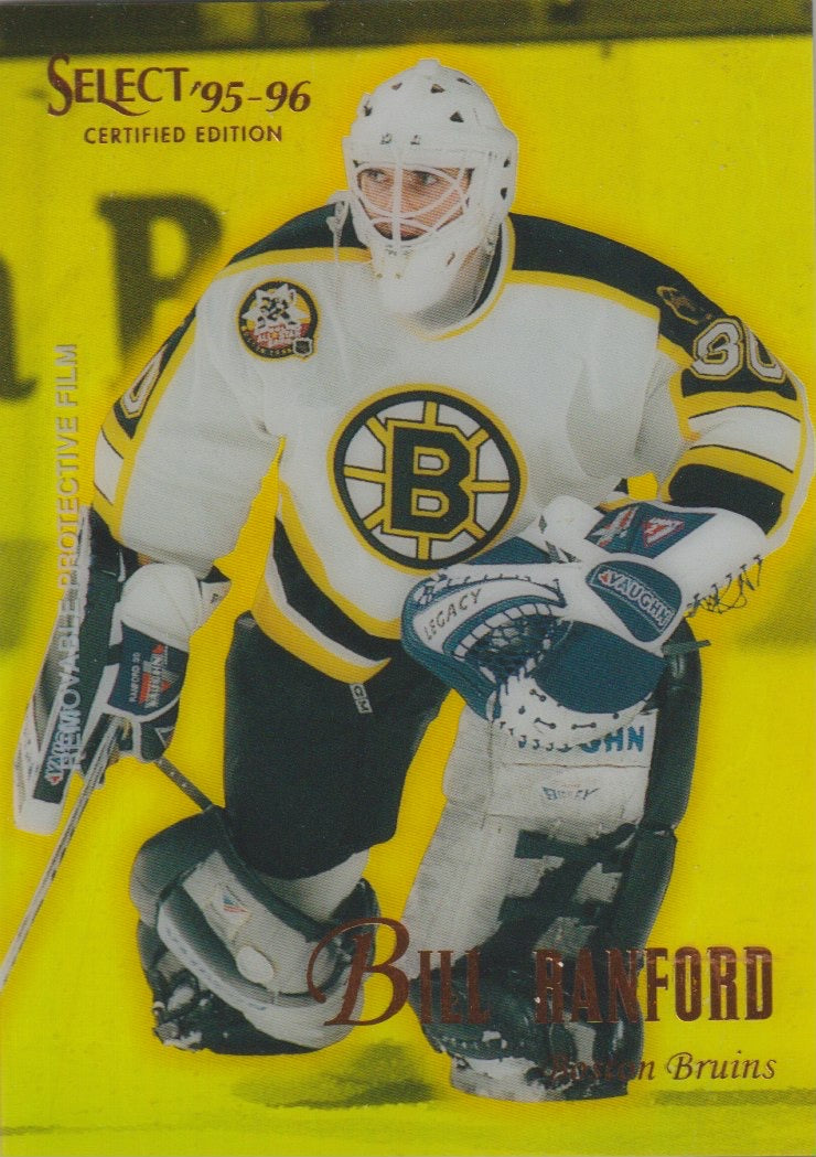 NHL 1995 / 96 Select Certified Mirror Gold - No 55 - BIll Ranford