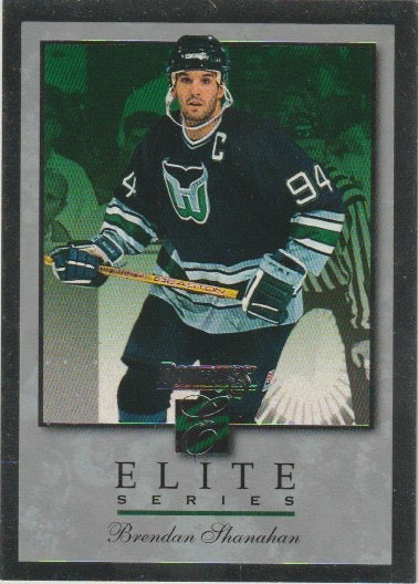NHL 1996 / 97 Donruss Elite Inserts - No 6 of 10 - Brendan Shanahan