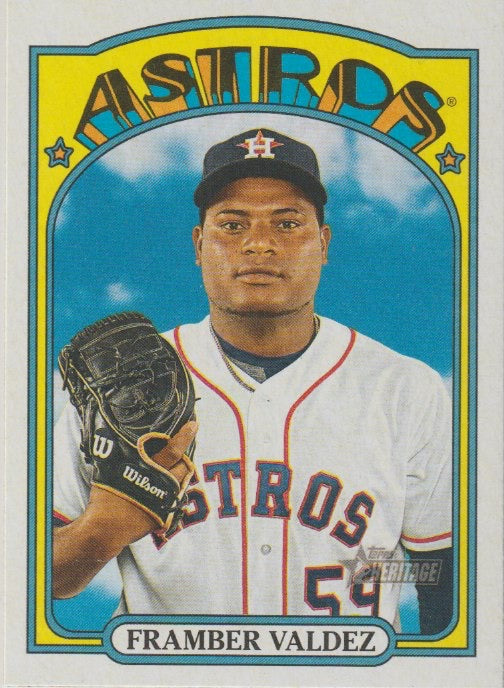 MLB 2021 Topps Heritage - No 154 - Framber Valdez