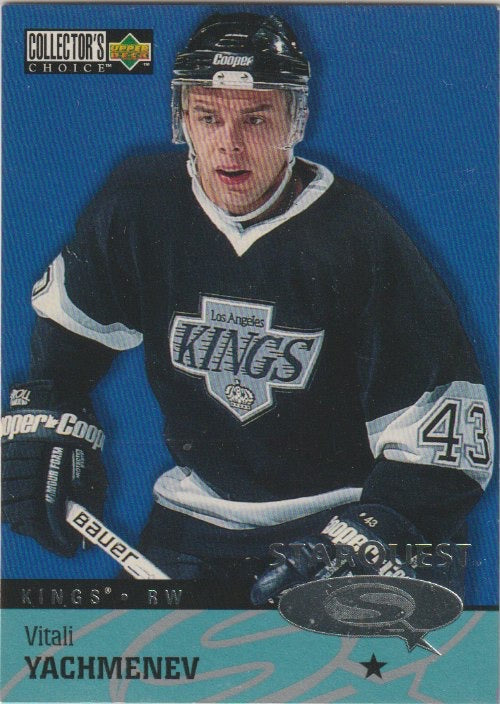 NHL 1997 / 98 Collector's Choice Star Quest - No SQ43 - Vitali Yachmenev