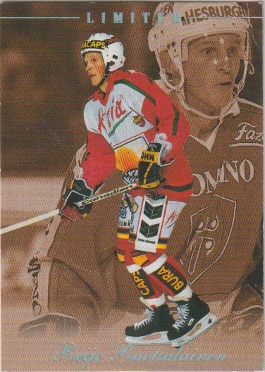 FIN/NHL 1995-96 Finnish SISU Limited - No 68 - Reijo Ruotsalainen