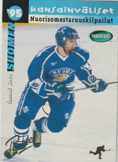 NHL 1994 / 95 Parkhurst SE Parkie Gold - No SE224 - Tommi Sova