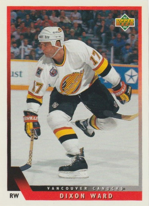 NHL 1993 / 94 Upper Deck - No 62 - Dixon Ward