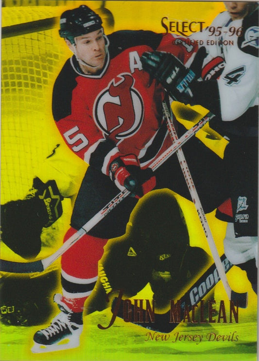 NHL 1995 / 96 Select Certified Mirror Gold - No 92 - John MacLean