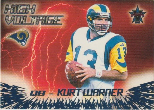 NFL 2000 Vanguard High Voltage - No 29 - Kurt Warner