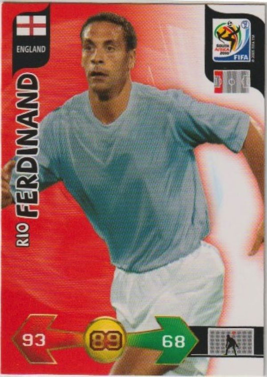 Soccer 2010 Panini Adrenalyn XL FIFA World Cup South Africa - No 108 - Rio Ferdinand