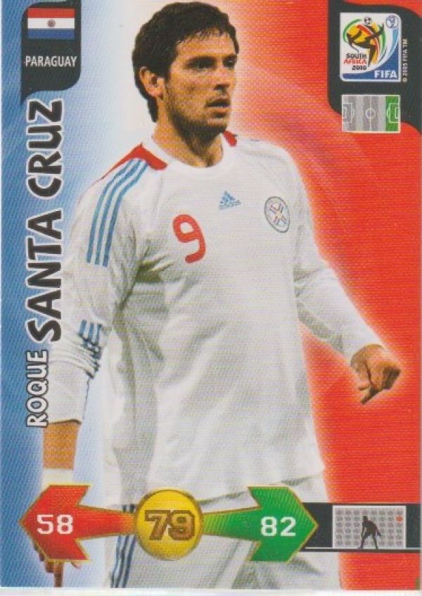 Soccer 2010 Panini Adrenalyn XL FIFA World Cup South Africa - No 273 - Roque Santa Cruz