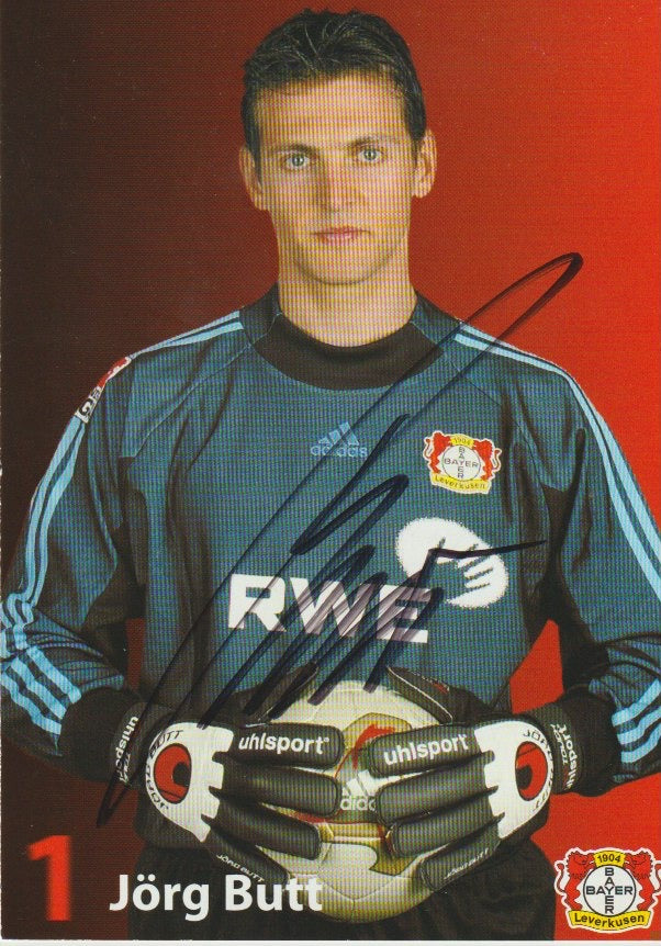 Soccer - Autograph - Jörg Butt