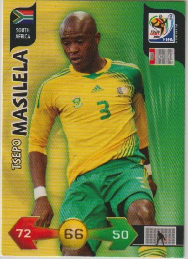 Soccer 2010 Panini Adrenalyn XL FIFA World Cup South Africa - No 311 - Tsepo Masilela