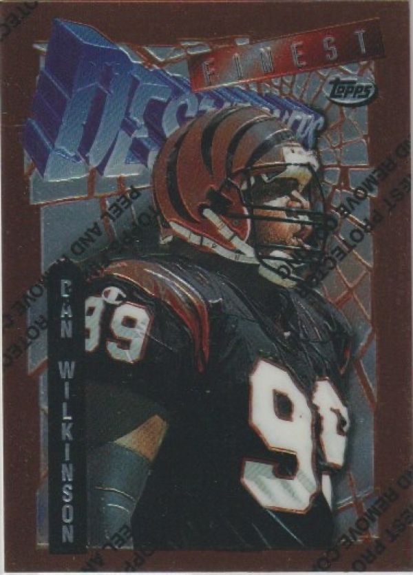 NFL 1996 Finest - No 92 - Dan Wilkinson