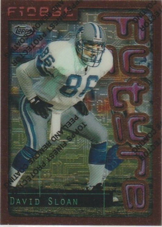 NFL 1996 Finest - No 66 - David Sloan