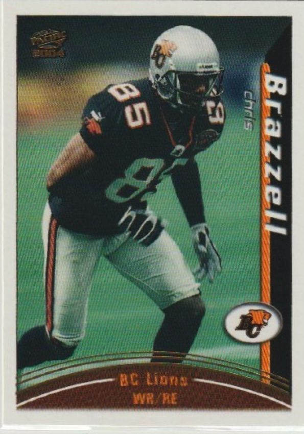 NFL 2004 Pacific CFL - No 2 - Chris Brazzell