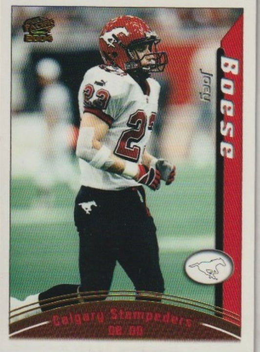 NFL 2004 Pacific CFL - No 16 - Joey Boese