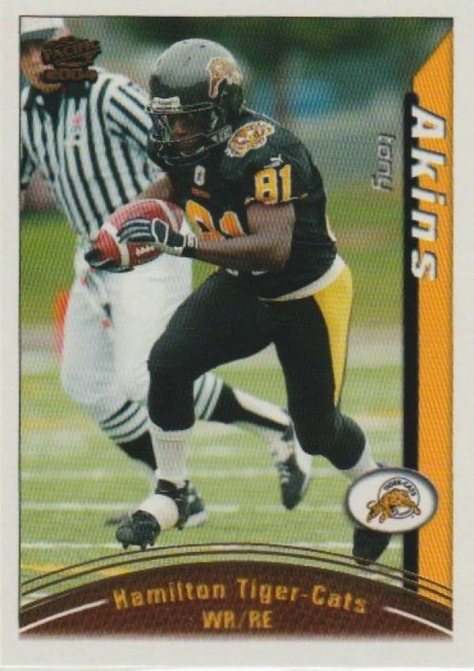 NFL 2004 Pacific CFL - No. 38 - Tony Akins