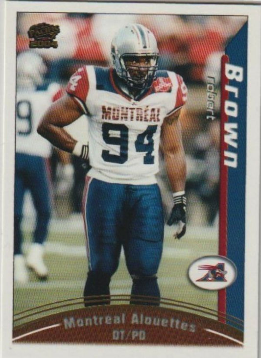 NFL 2004 Pacific CFL - No 50 - Robert Brown