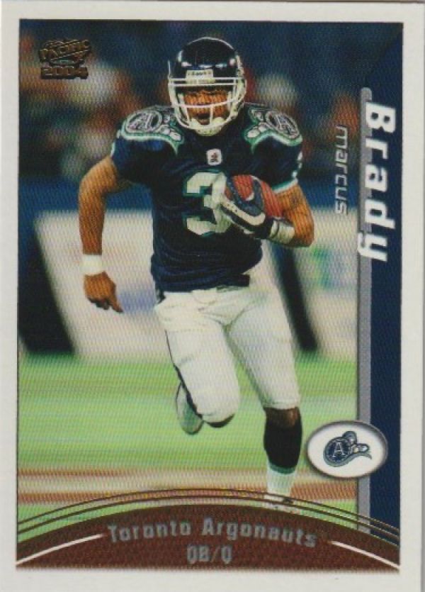 NFL 2004 Pacific CFL - No 89 - Marcus Brady