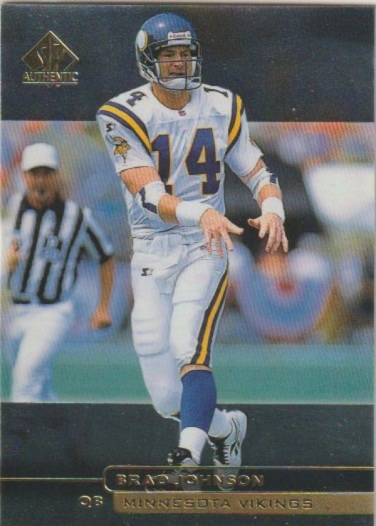 NFL 1998 SP Authentic - No 85 - Brad Johnson