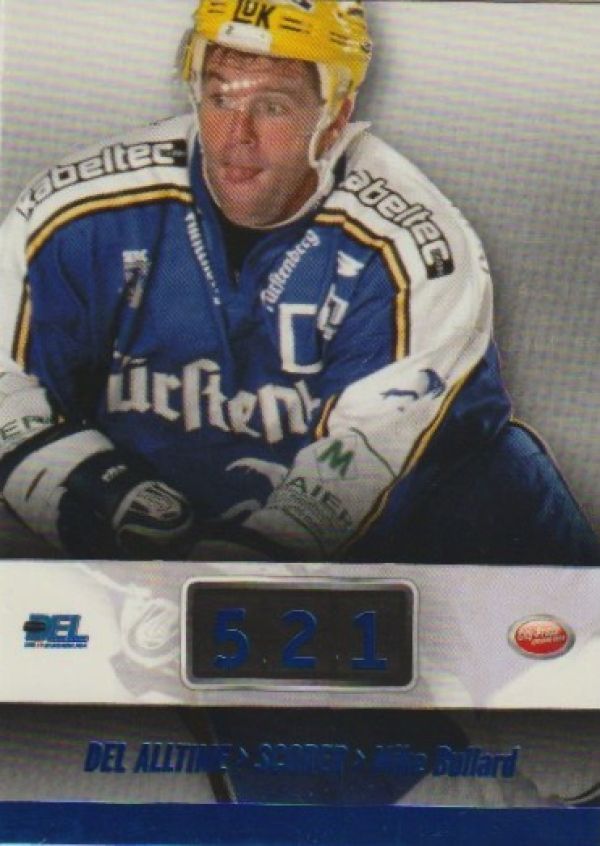 DEL 2008/09 Citypress DEL Alltime Goals - No ASC02 - Mike Bullard