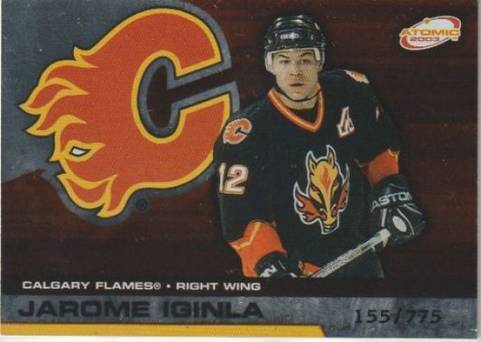 NHL 2002-03 Atomic Hobby Parallel - No 13 - Jarome Iginla