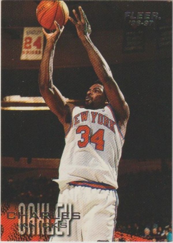 NBA 1996-97 Fleer - No. 74 - Charles Oakley