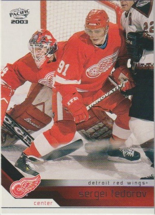 NHL 2002-03 Pacific - No 127 - Sergei Fedorov