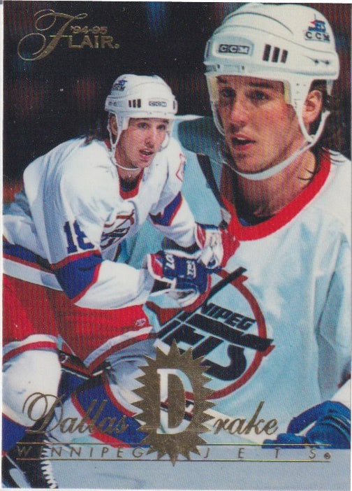 NHL 1994 / 95 Flair - No 206 - Dallas Drake