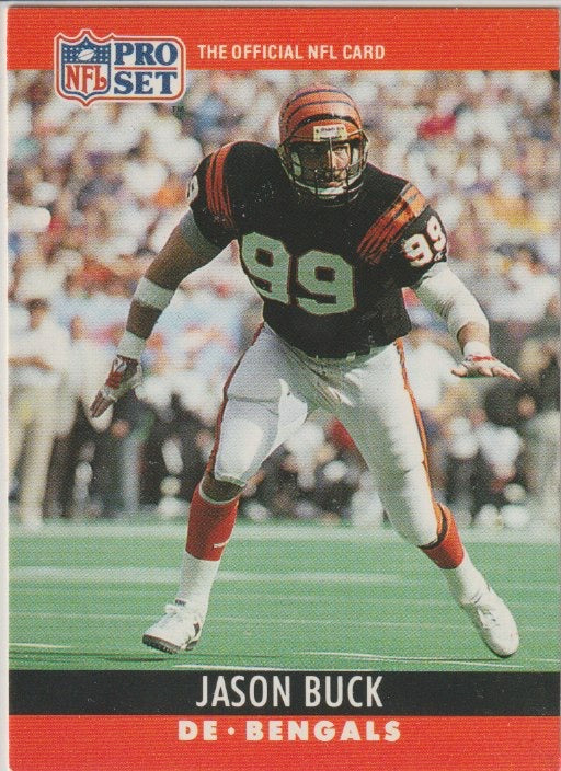 NFL 1990 ProSet - No 62 - Jason Buck