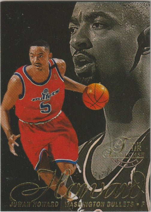 NBA 1996-97 Flair Showcase Row 2 - No 5 - Juwan Howard