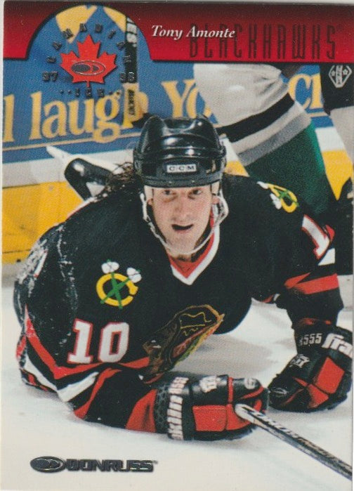 NHL 1997 / 98 Donruss Canadian Ice - No 34 - Tony Amonte