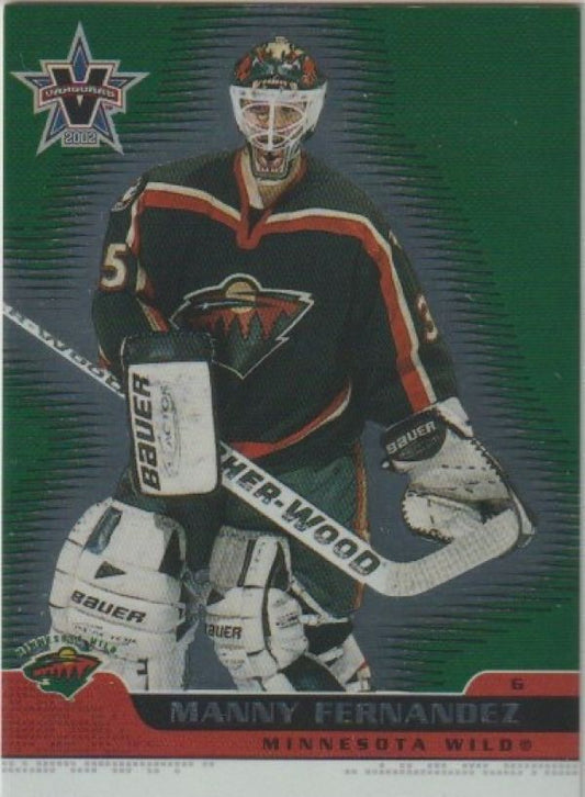 NHL 2001-02 Vanguard - No. 47 - Manny Fernandez