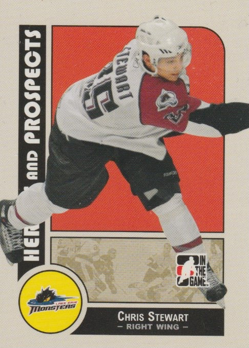 NHL 2008-09 ITG Heroes and Prospects - No 20 - Chris Stewart