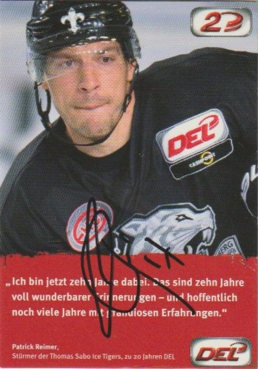 DEL 2013-14 CityPress 20 Jahre DEL - No NN0 - Patrick Reimer