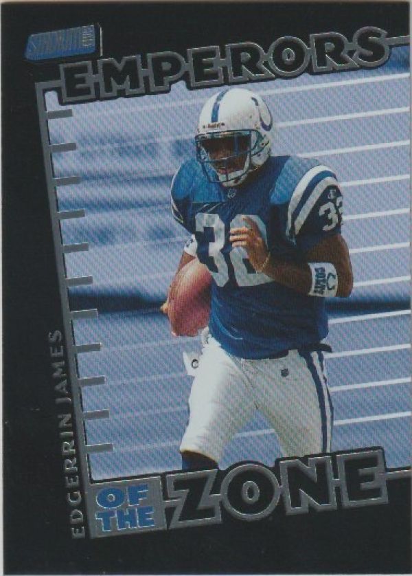 NFL 1999 Stadium Club Emperors of the Zone - E8 - Edgerrin James