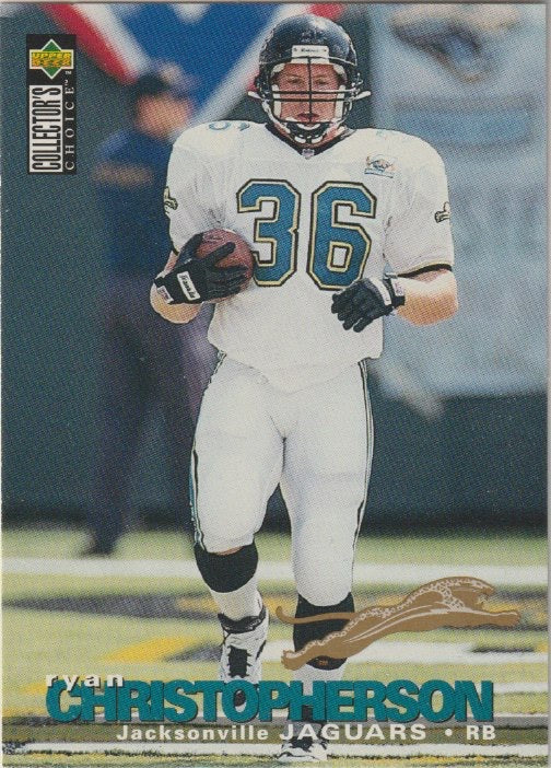 NFL 1995 Collector's Choice Update - No U119 - Ryan Christopherson