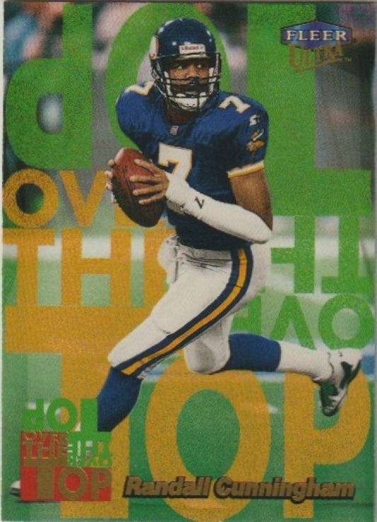 NFL 1999 Ultra Over the Top - No 4 of 20 OT - Randall Cunningham