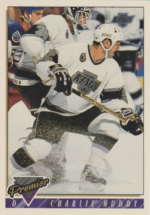 NHL 1993 / 94 Topps Premier - No 219 - Charlie Huddy