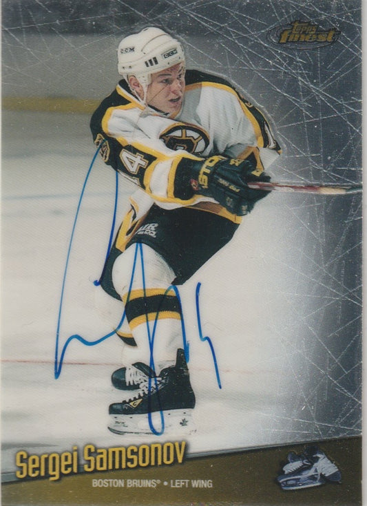 NHL 1998-99 Finest - No 48 - Sergei Samsonov
