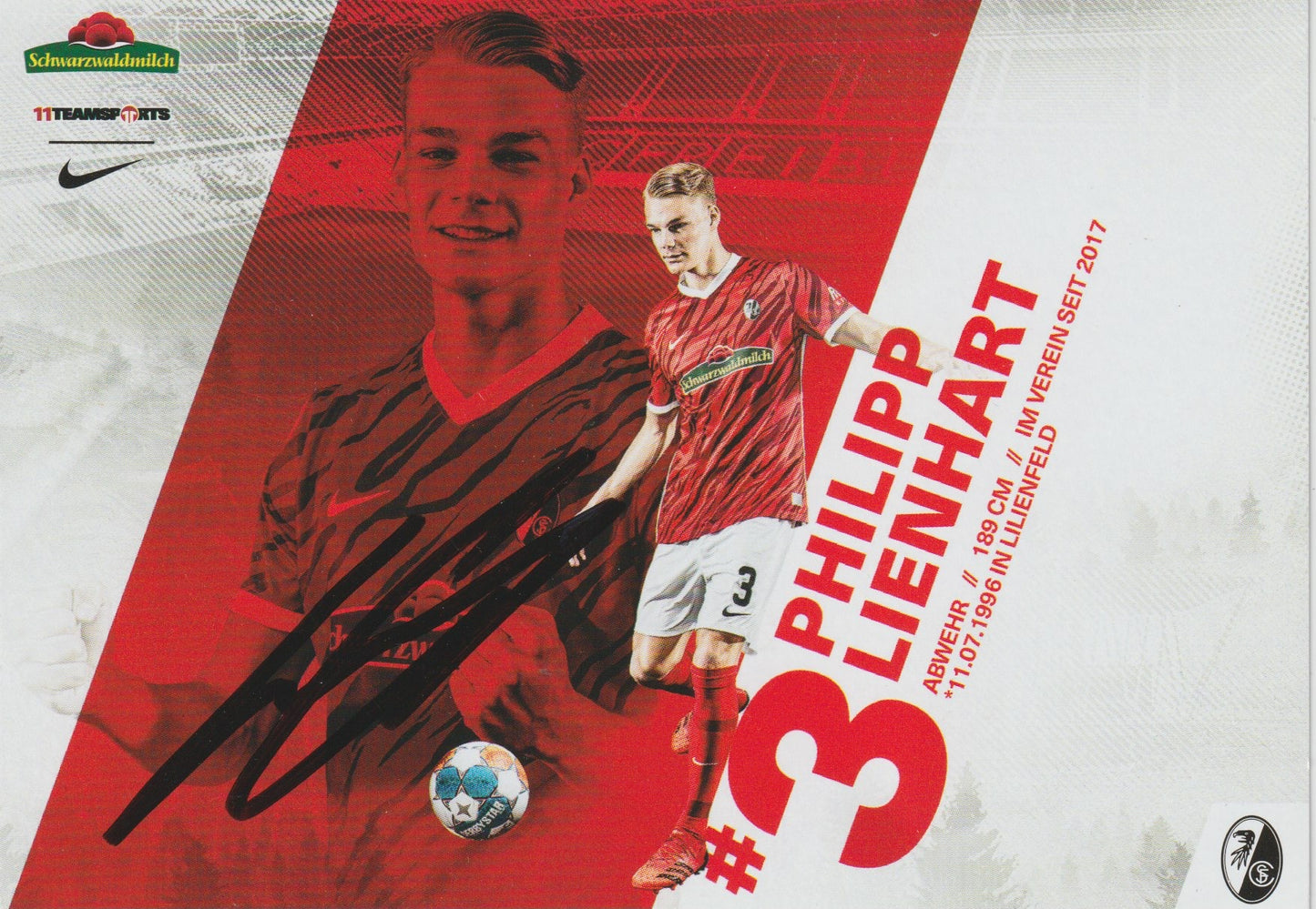 Fussball - Autogramm - Philipp Lienhart