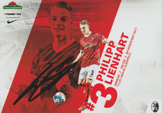 Fussball - Autogramm - Philipp Lienhart