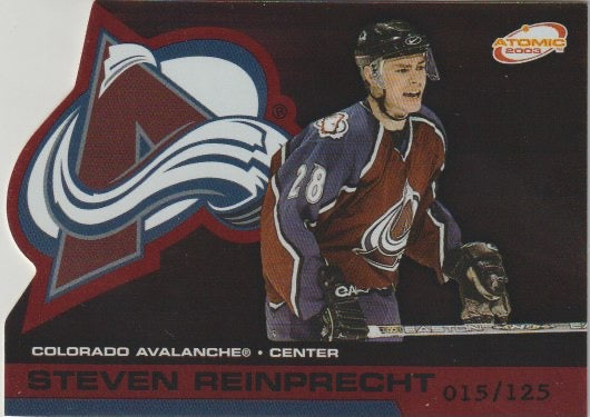 NHL 2002-03 Atomic Red - No 25 - Steven Reinprecht