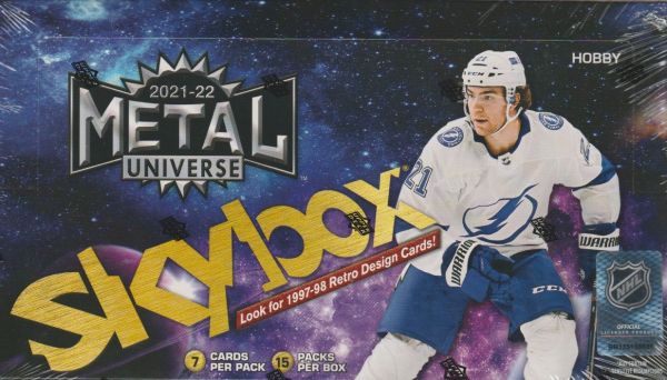 NHL 2021-22 SkyBox Metal Universe Hobby - Box