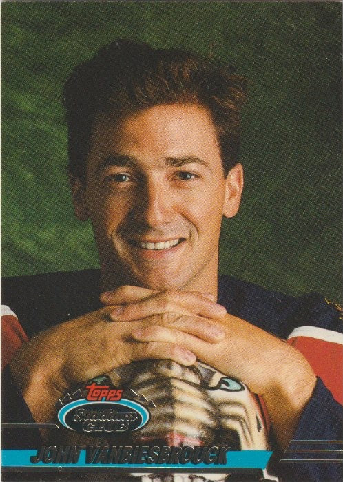 NHL 1993 / 94 Stadium Club - No 85 - John Vanbiesbrouck