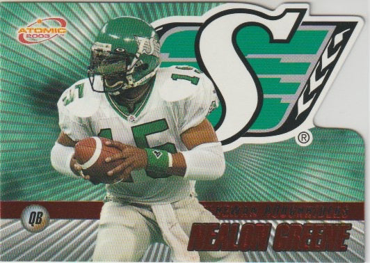 NFL 2003 Atomic CFL Red - No 70 - Nealon Greene