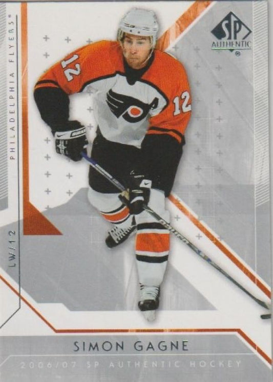 NHL 2006-07 SP Authentic - No 29 - Simon Gagne